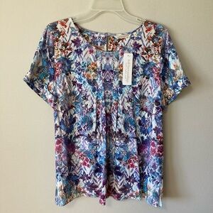 NWT Soft Surroundings Colorful Top